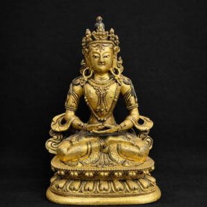 Sitting Gold Buddha