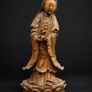 Wooden Guanyin Statute