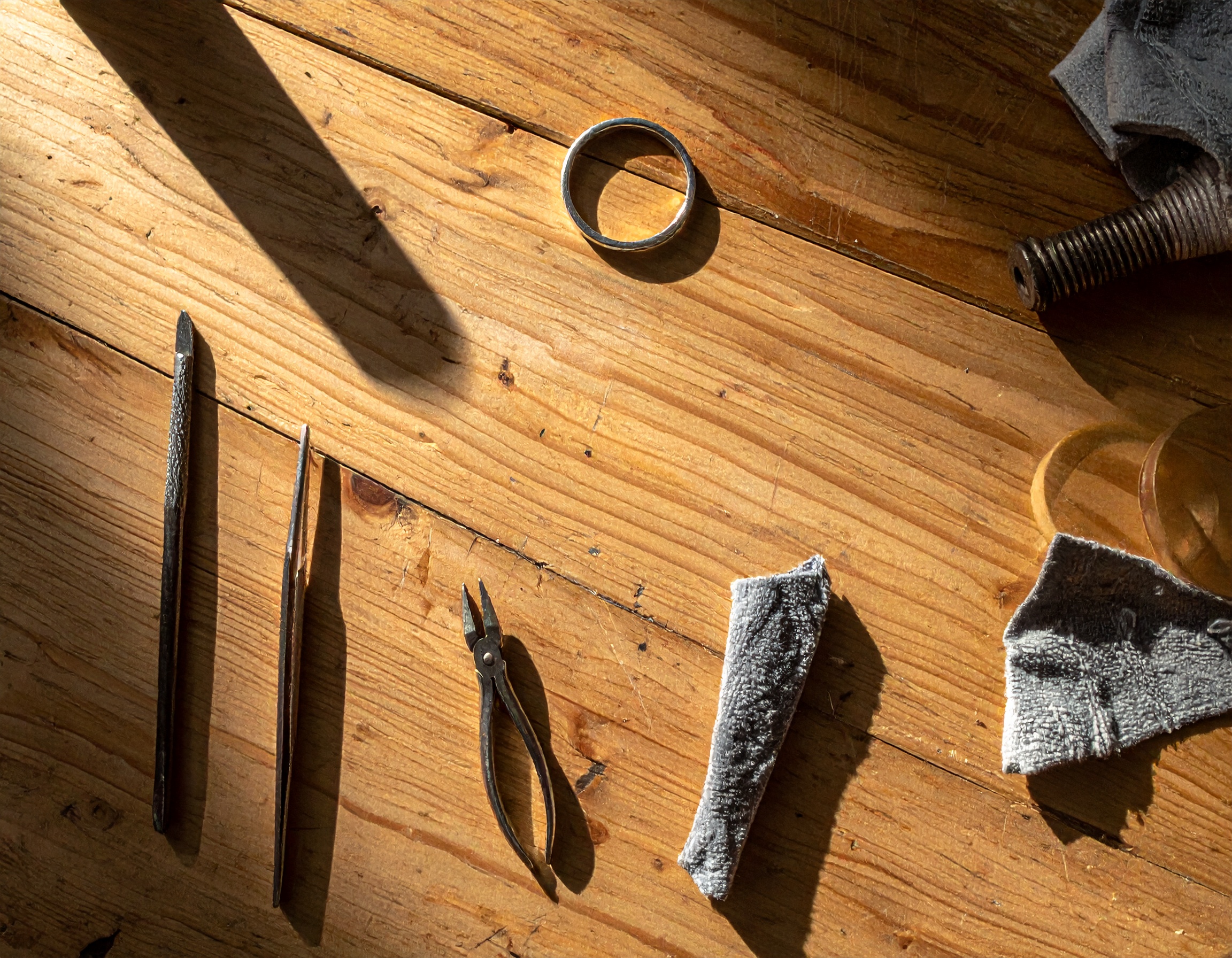 Firefly Jewelers Workbench Top Down Minimalist Composition Shot On A Full Frame Camera Wit 204664