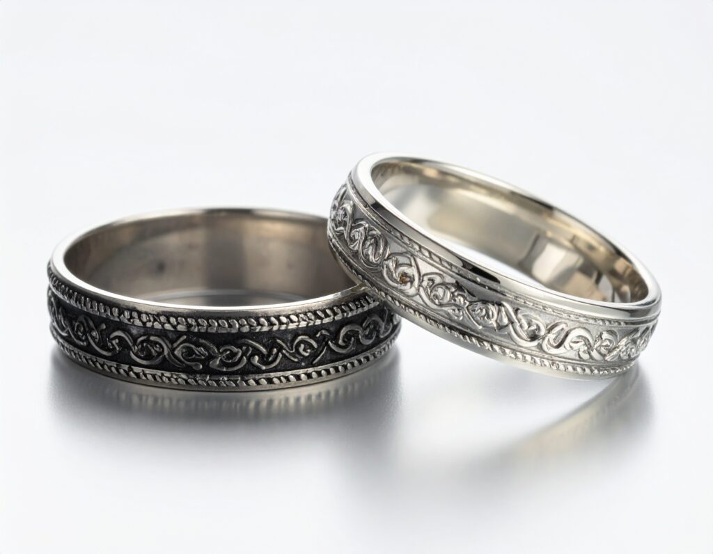 Esveiled Journal Firefly Split Macro Photograph Showing Two Identical Sterling Silver Rings Side By Side On A 446138 1024x796