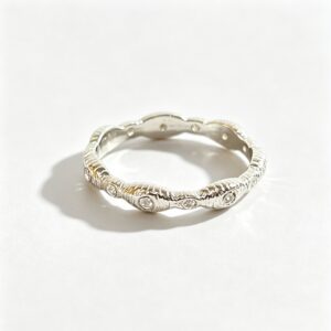 Home Vintage Brushed Finish Ring