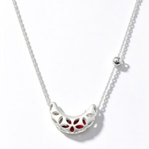 fortune matte finish necklace