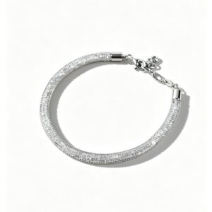 sparkling mesh bracelet