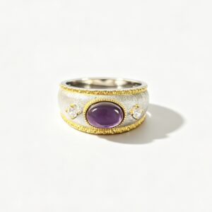 vintage amethyst ring