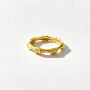 knuckle brushed finish craftsmanship ring